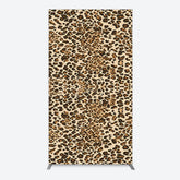 Aperturee - Aperturee Abstract Leopard Print Happy Birthday Rectangle Backdrop